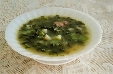 Amaranth Soup (Callaloo)