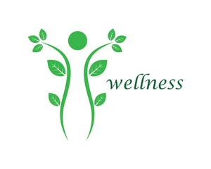 mint leaf illustration vector template