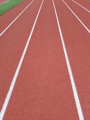 Fototapeta premium running track in stadium