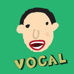 Obraz premium a singing person