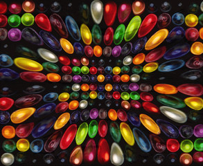 Color gradient background of the abstract geometric shape.Cool background design for posters