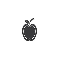 Apple logo vector illustration template