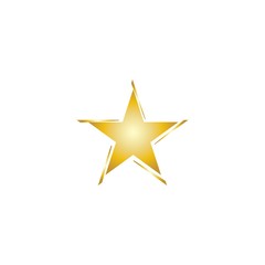 Obraz premium Star logo vector illustration template