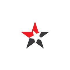 Star logo vector illustration template