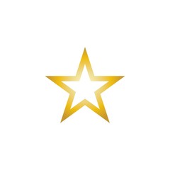 Star logo vector illustration template