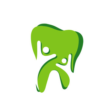 modern tooth logo design. dentist stomatology dental clinic Logo. medical vector template