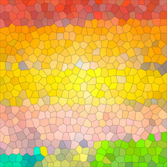 Abstract color Stained glass mosaic texture with space for text or photo
