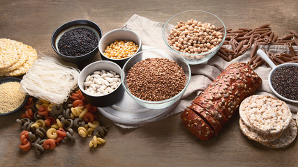 Various gluten free foods