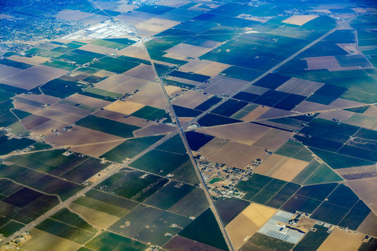 Aerial View Of The San Joaquin County