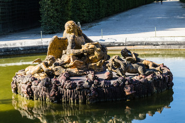 Bassin de Saturne (Fountain of Saturn), Palace of Versailles gardens