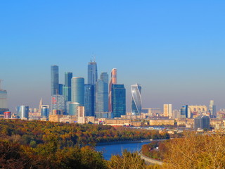 Fototapeta premium city of Moscow