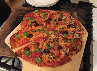 Food and drink at various stages