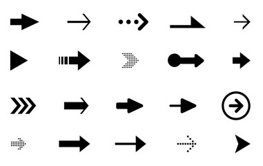 矢印アイコンセット