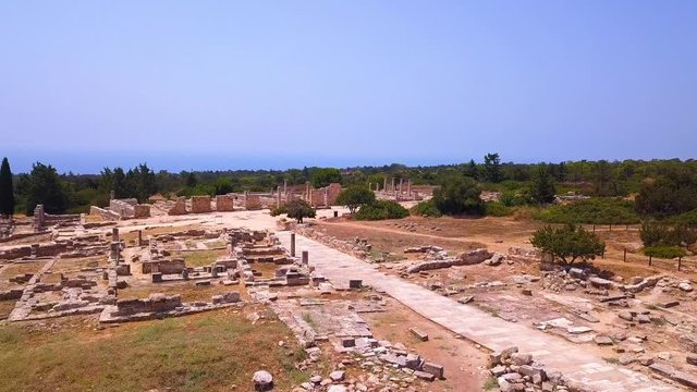 Apollo Hylates sanctuary aerial 4k