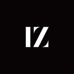 IZ Logo Letter Initial Logo Designs Template