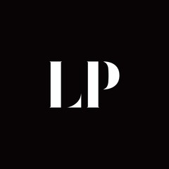 LP Logo Letter Initial Logo Designs Template