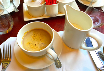 Food and drink at various stages