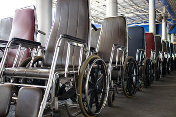 Wheelchair for elderly patients and disabled people with good quality and standards,Many of...