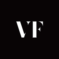 VF Logo Letter Initial Logo Designs Template