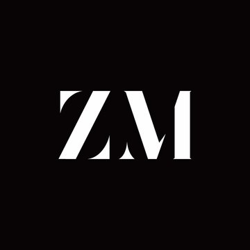 ZM Logo Letter Initial Logo Designs Template
