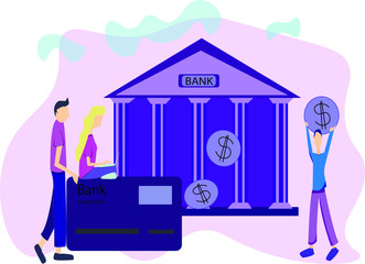 Illustration of bank 