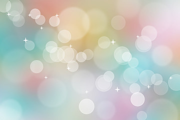 Abstract colorful bokeh background, can use for celebration or festival.