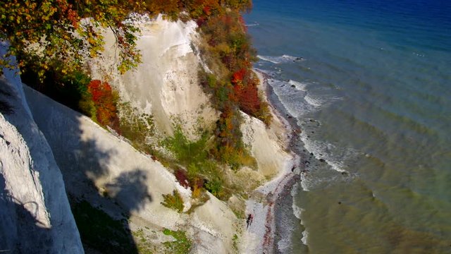 Ruegen Kreidekueste im Herbst