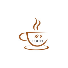 COFFEE LOGO DESIGN  VECTOR  ILUSTRATION TEMPLATES