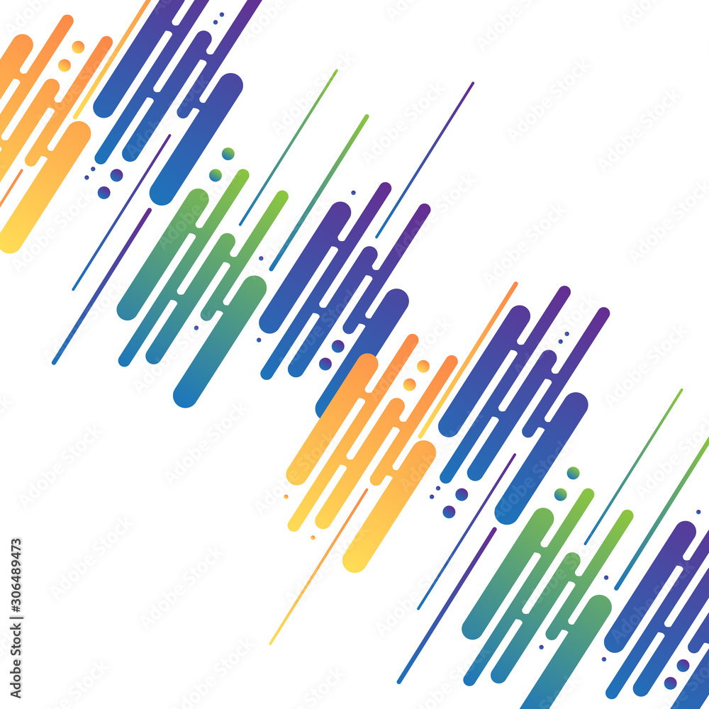 Poster Abstract dynamic seamless background
