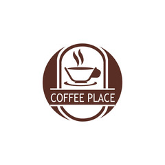 COFFEE LOGO DESIGN  VECTOR  ILUSTRATION TEMPLATES