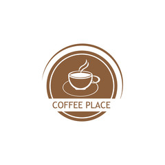 COFFEE LOGO DESIGN  VECTOR  ILUSTRATION TEMPLATES