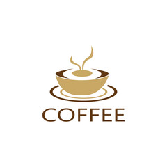 COFFEE LOGO DESIGN  VECTOR  ILUSTRATION TEMPLATES