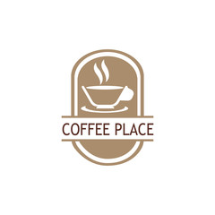 COFFEE LOGO DESIGN  VECTOR  ILUSTRATION TEMPLATES