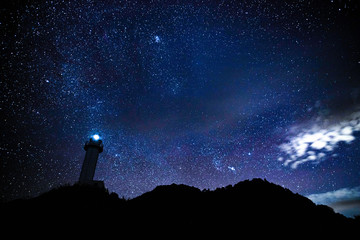 八重山諸島の石垣島御神崎で神秘的な星空との出会い
