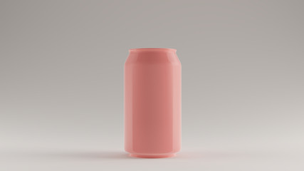 Pink Drinks Can Beverage Soft Drinks 3d illustration 3d render	