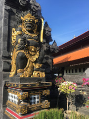 Old and praying temple of Java, Indonesia