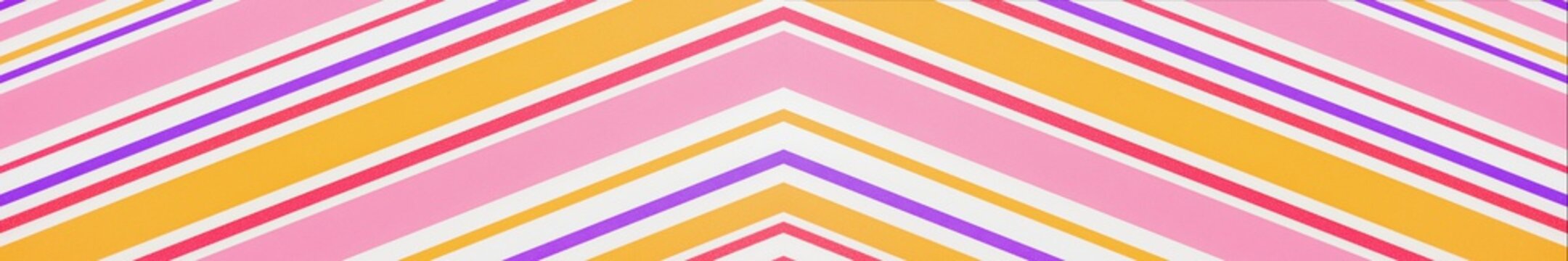 Panoramic colorful background with lines, colorful texture