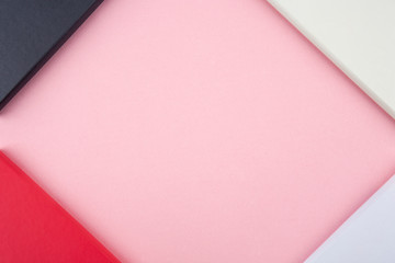 New Year 2020 diary on pink background