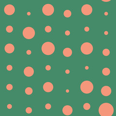 abstract background with polka dots