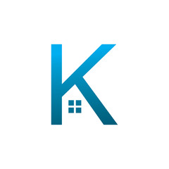 color house k logo design