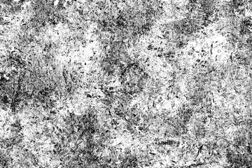 Abstract background, black elements on a white base. Manual textured illustration with paints to create brushes, patterns, banner.