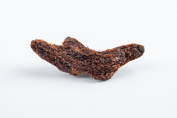 Chinese herbal medicine bone broken tonic on white background