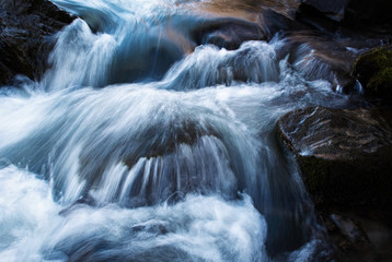 detail cascade rapids river