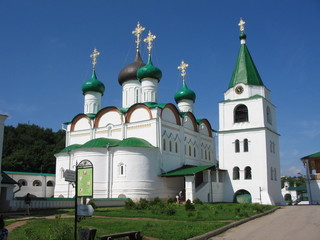 Ascension Cathedral in Pechersky Ascension Men's Monastery, Nizhny Novgorod