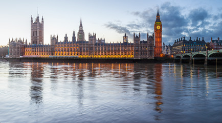 UK  parliament and Big Ben