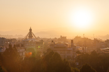 Bodnath Stupa in Kathmandu, Nepal