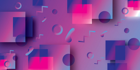 Abstract background with pink and blue gradient