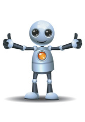 Naklejka premium robot with a camera