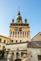 Fototapeta na wymiar Glockenturm Sighisoara (Schäßburg)