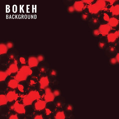 Dark Red Defocused Lights Background